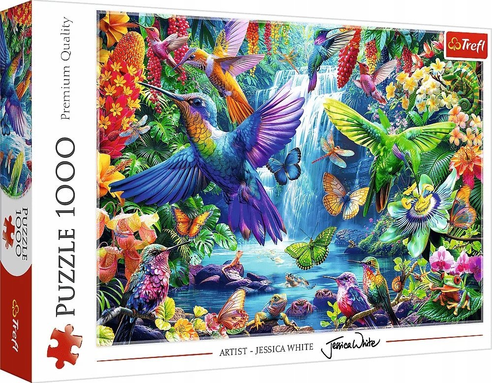 Trefl PUZZLE 1000EL TREFL KOLIBRY W
