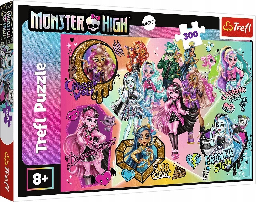 Trefl Puzzle 300  Zombie górą Monster