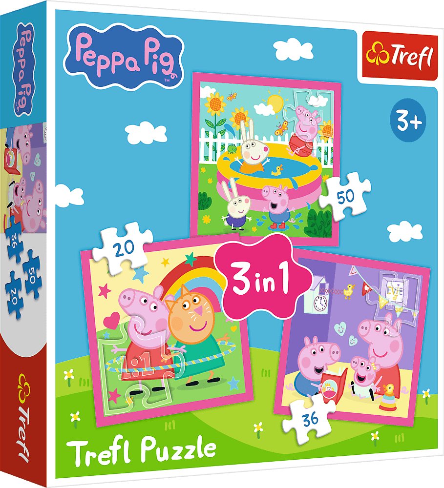 Trefl Puzzle   Peppa, Peppa i  -