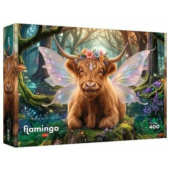Trefl PUZZLE 400EL LESNA SNOW PUD