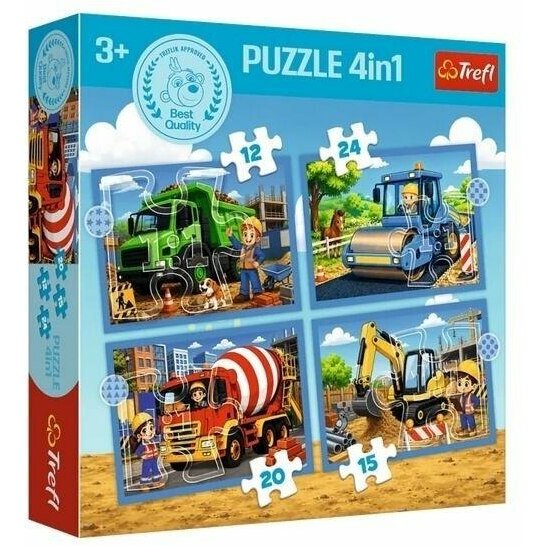Trefl Puzzle Pracowite EDUKAMP (5900511346893) |