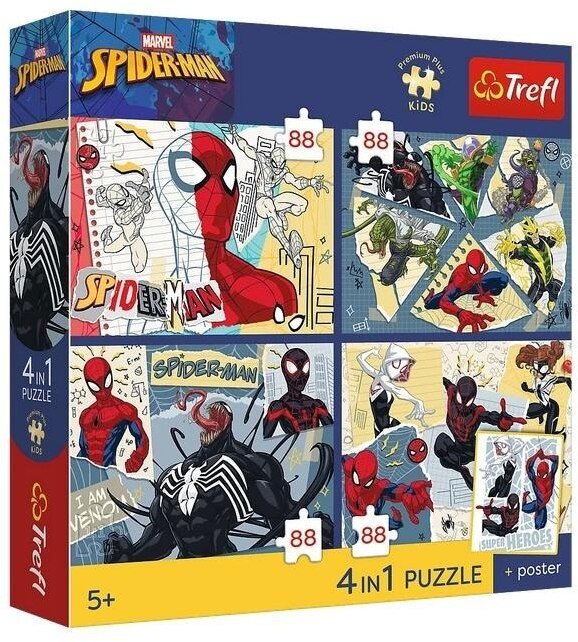 Trefl Puzzle premium Spiderman SIEC ZABAWP8
