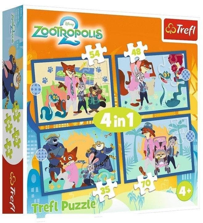 Trefl PUZZLE TREFL 34677 ZOOTOPIA  PUD8