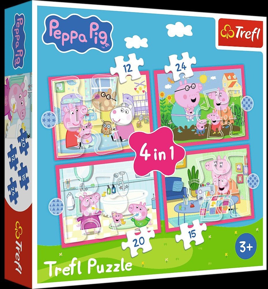 Trefl PUZZLE TREFL PEPPA UWIELBIA  PUD8