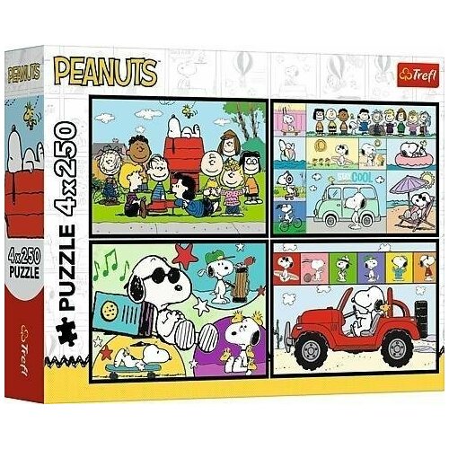 Trefl Puzzle 4x250 Fistaszkowe 13370 |