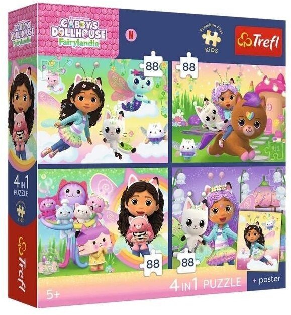 Trefl Puzzle 4x88 PremPKids  harce 34694