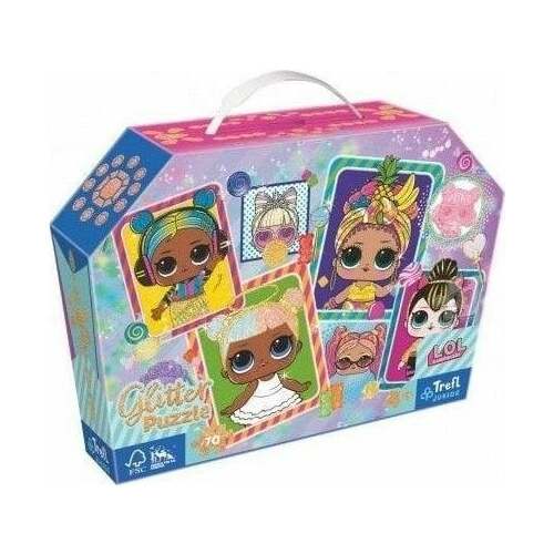 Trefl Puzzle 70 glitter L.O