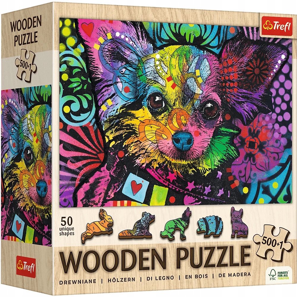 Trefl PUZZLE DREW 501EL TREFL  SZCZENIAK