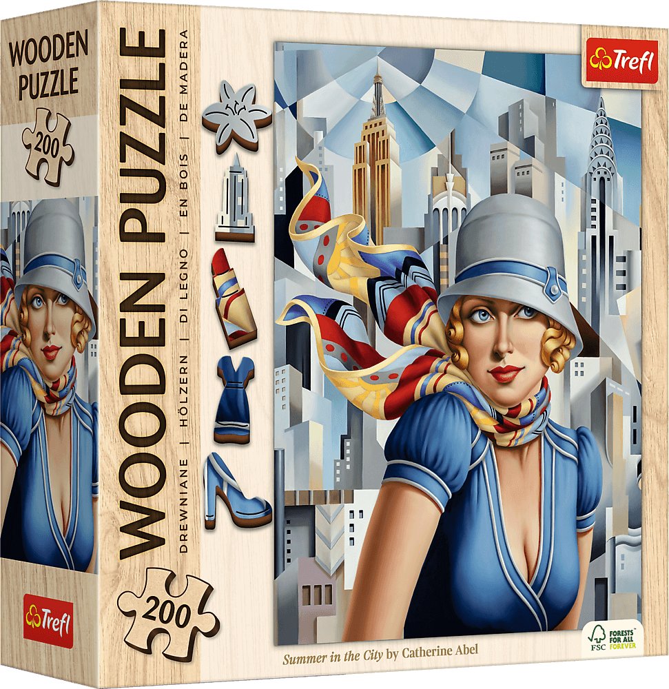 Trefl Puzzle w Mieście, Catherine Abel