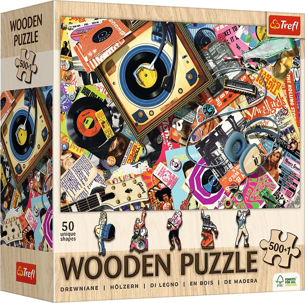Trefl Puzzle  W  muzyki 501  (20221)