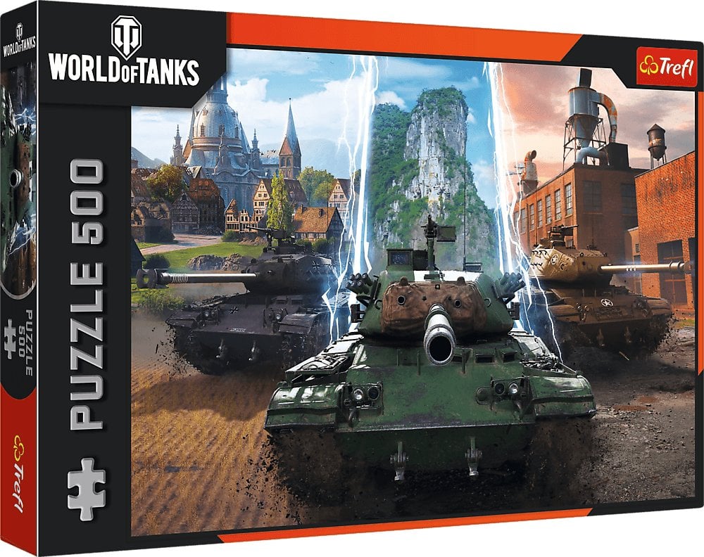 Trefl Puzzle World of Tanks: 500