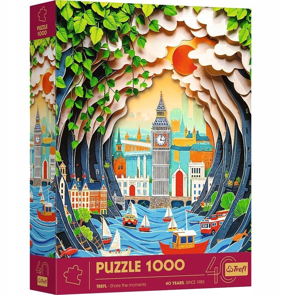 Trefl Puzzle z  3D - 40-