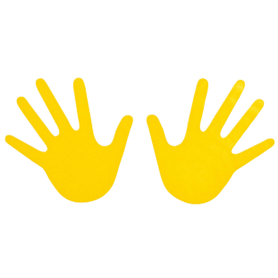 TREMBLAY Floor marking Hand yellow 1