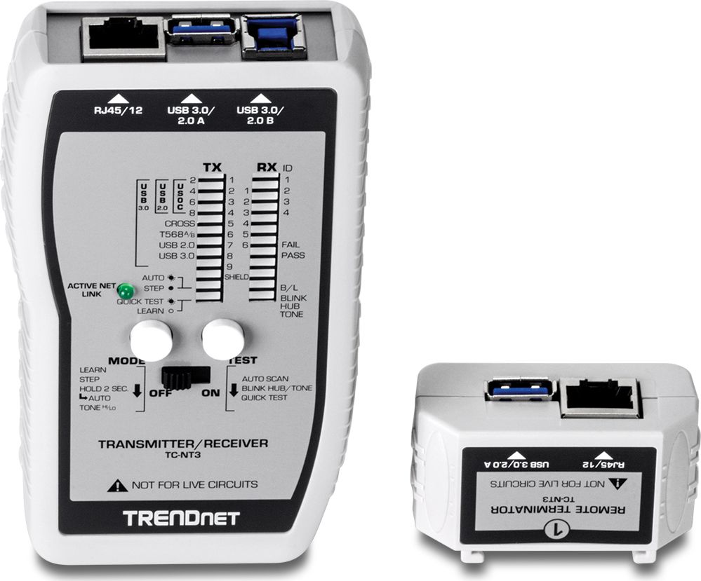 TRENDnet Kabeltester Tasche VDV & USB