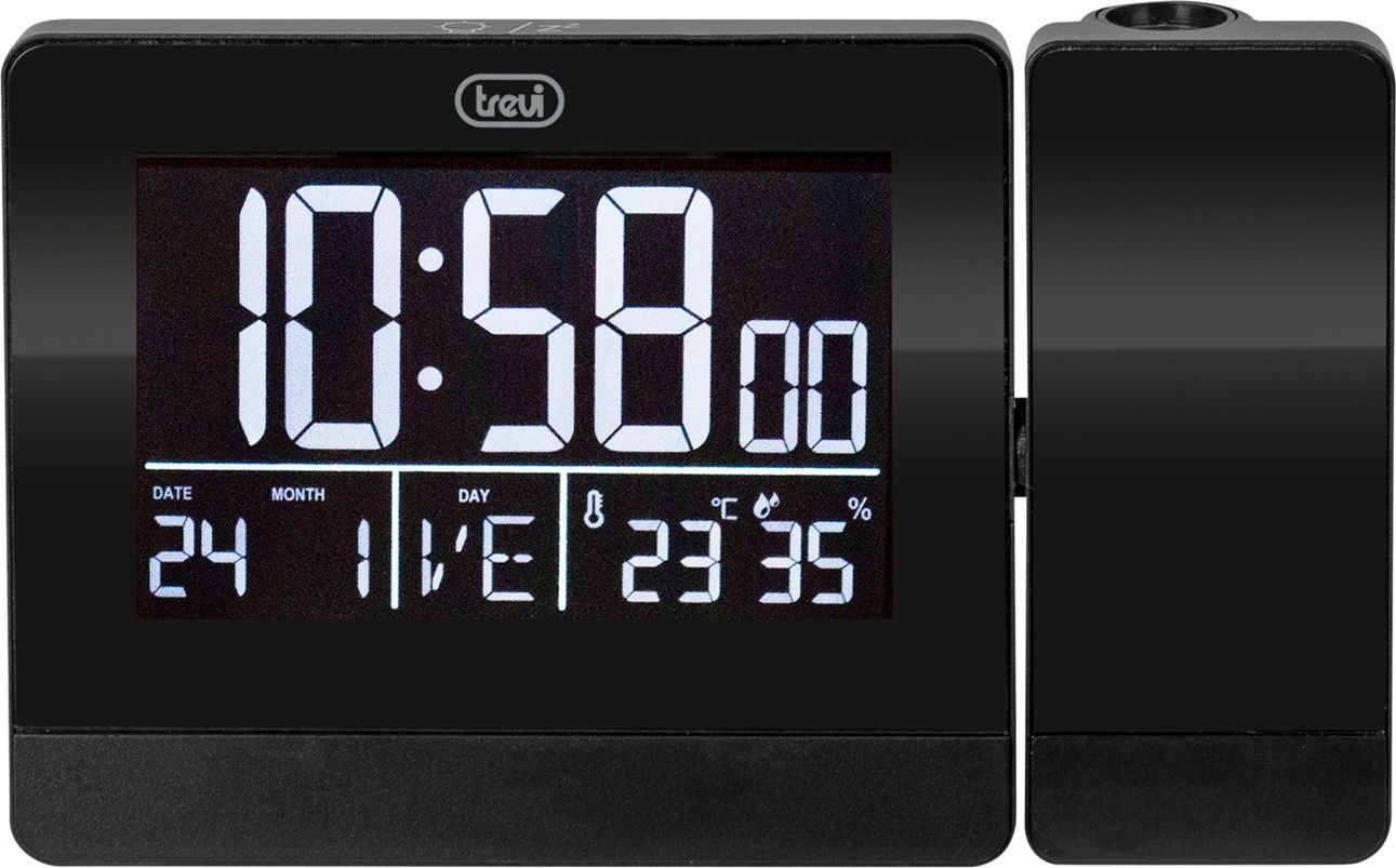 Trevi -budzik Trevi EC884 black z