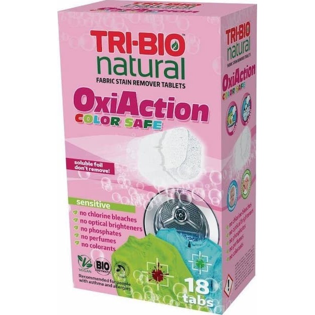 TRI-BIO TABLETES VEĻAS MAZGĀŠANAI OXY-ACTION