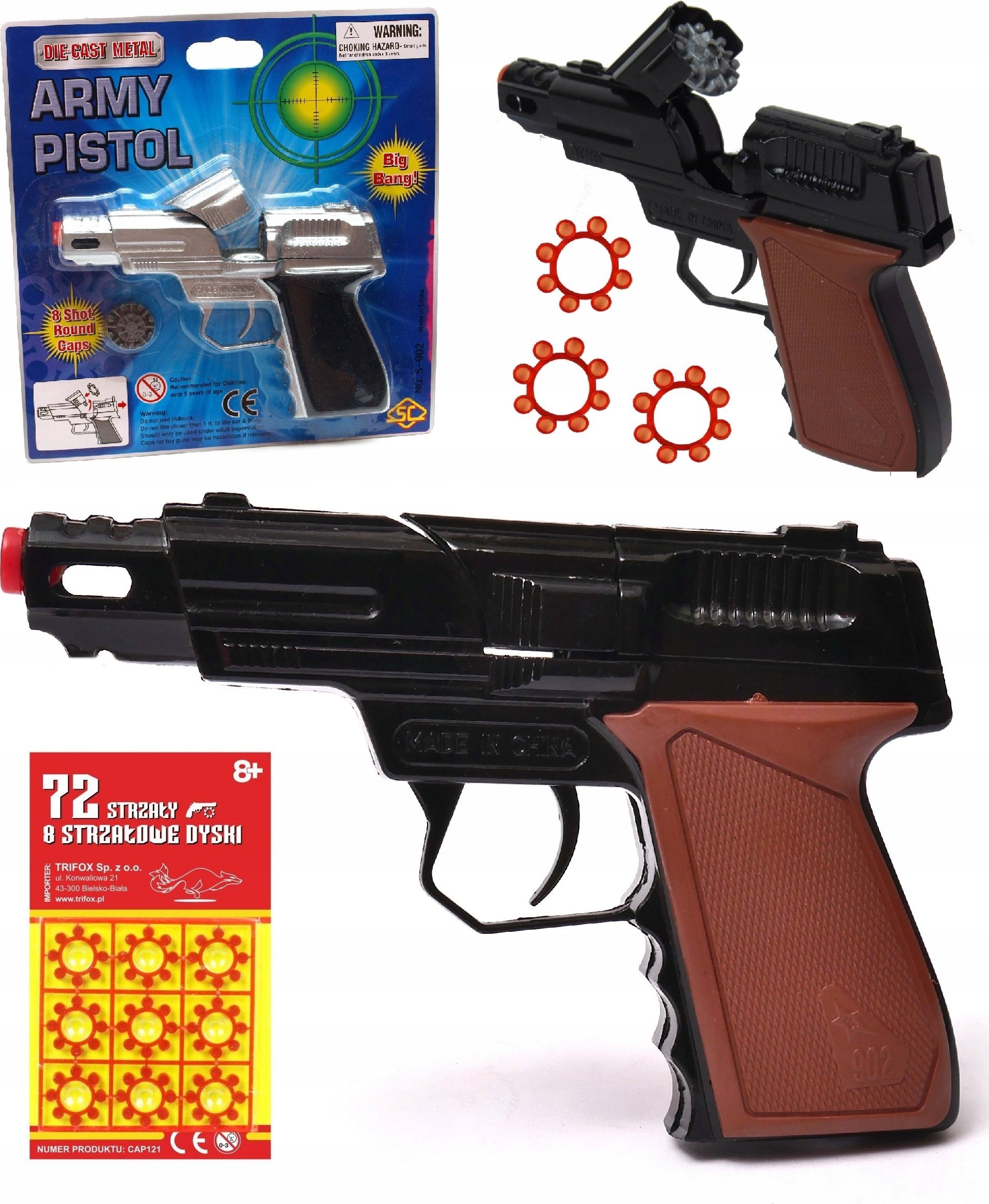 Trifox  kapiszony S902B-BN 26627 | 5901353526627