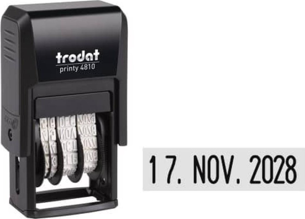 Trodat trodat Datumstempel Printy DE schw