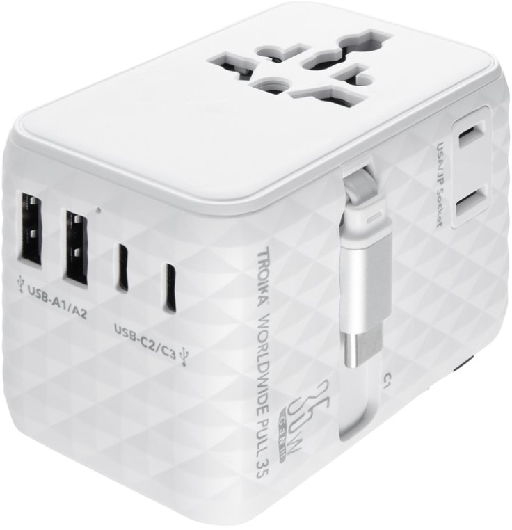 Troika TROIKA adapter WORLDWIDE PULL 35