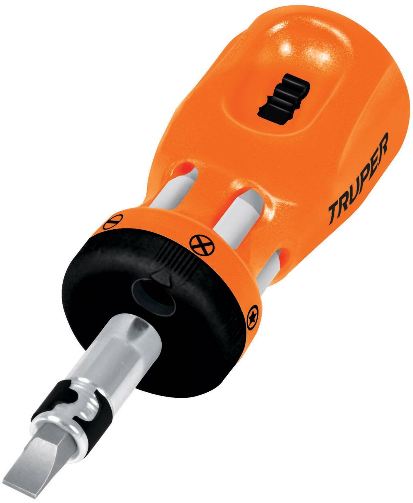 Truper Ratchet screwdriver 6 bit set