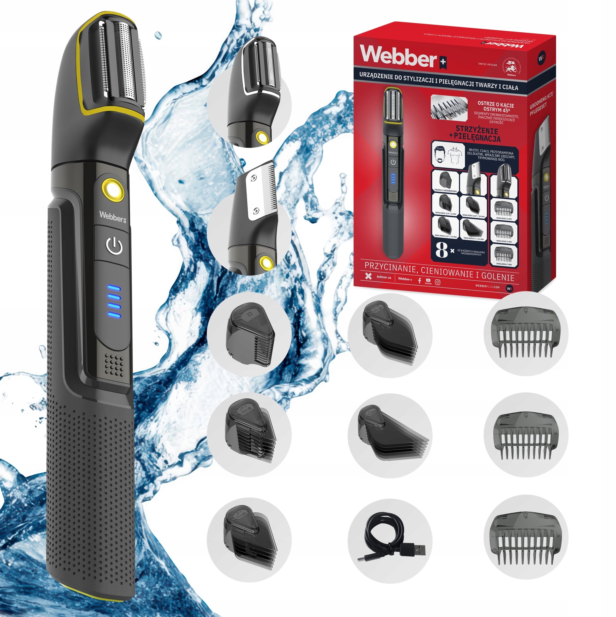 Trymer Webber Trymer Męski Webber BG-600