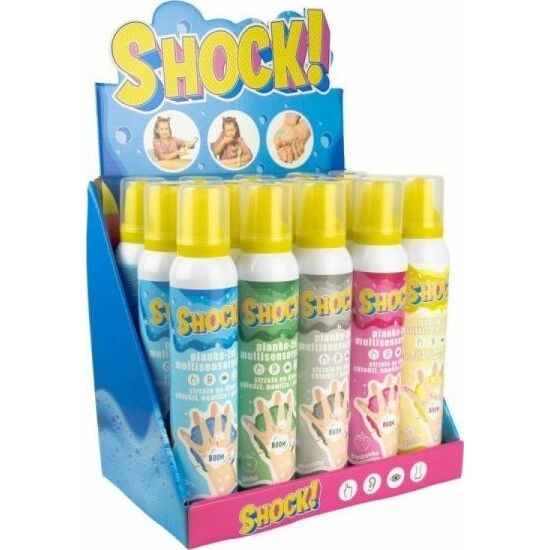 TUBAN SHOCK Foam-zel 200ml display 15