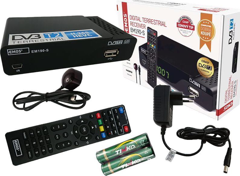 Tuner TV Emos Tuner dekoder TV