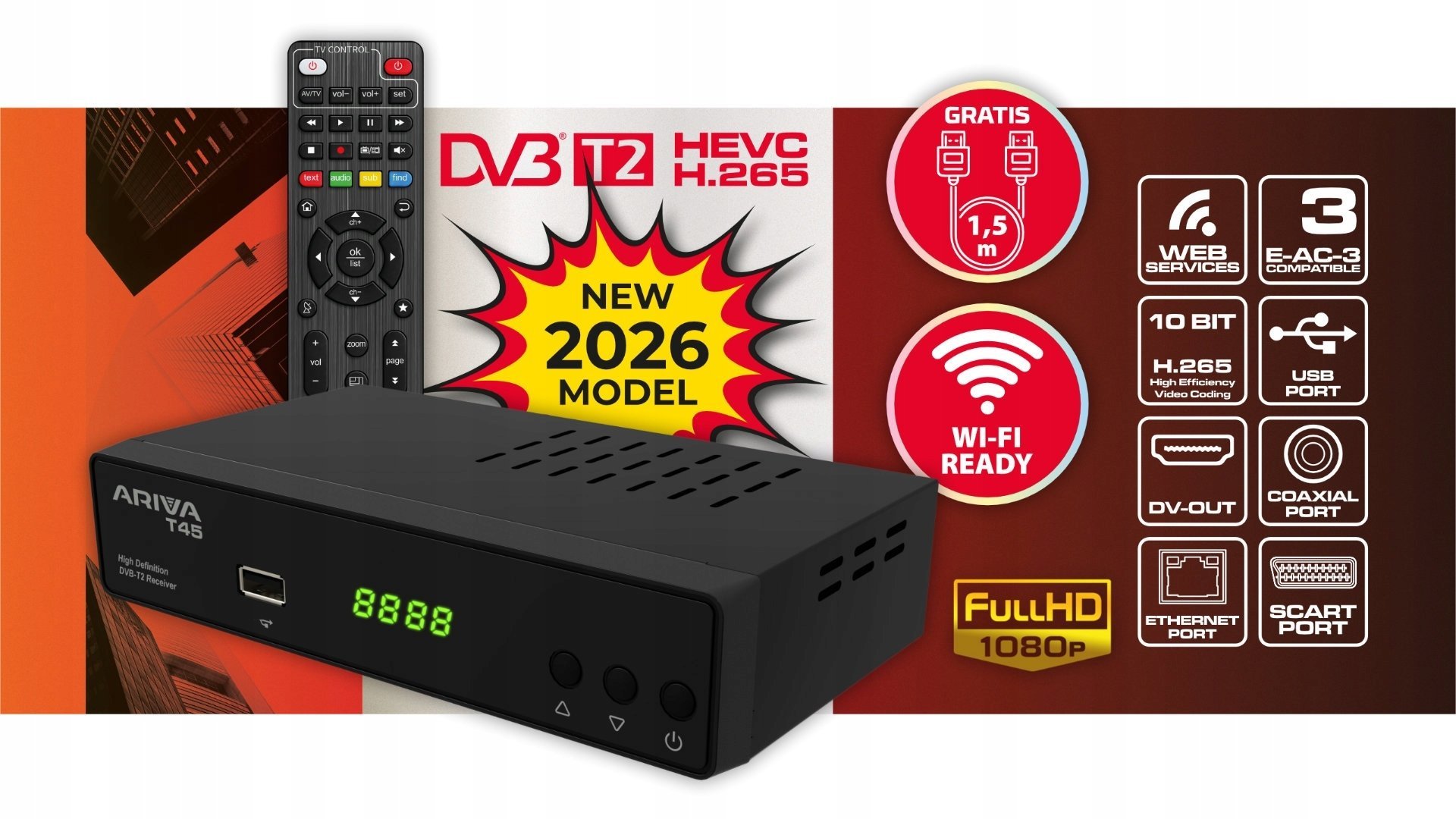 Tuner TV Ferguson Ferguson Ariva T45