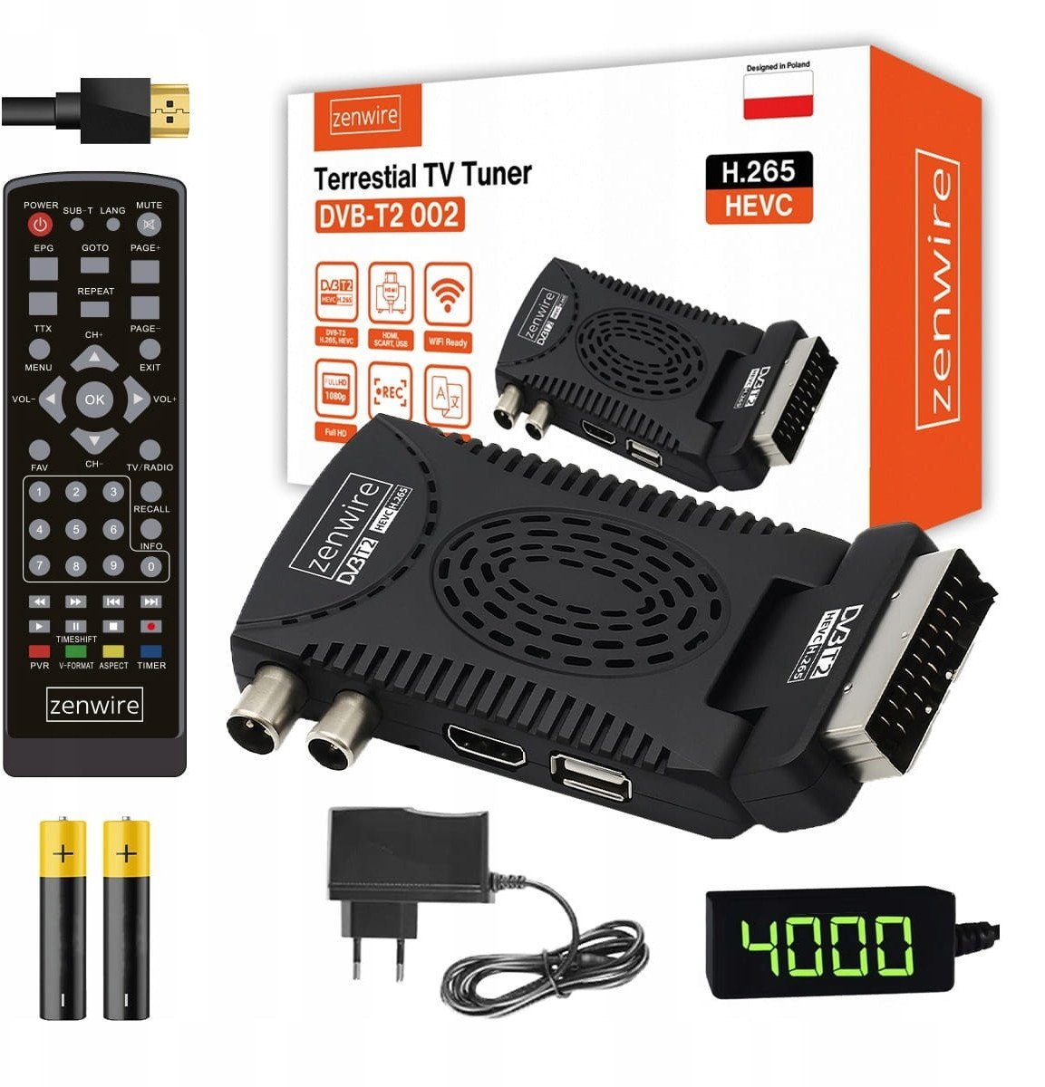 Tuner TV Zenwire 002 | 5904507521622