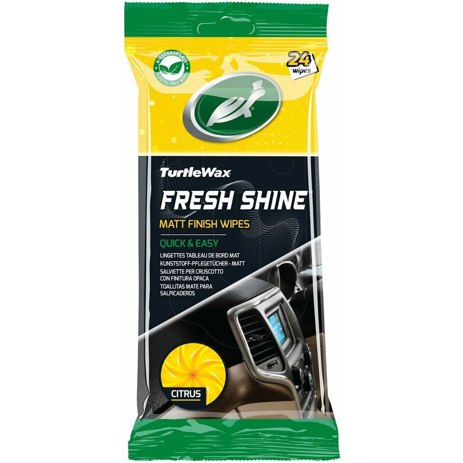 TurtleWax WIPES TW FOR DASHBOARD MATTE