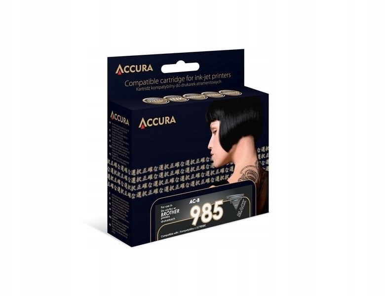 Tusz Accura ink Brother (LC985BK) zamiennik