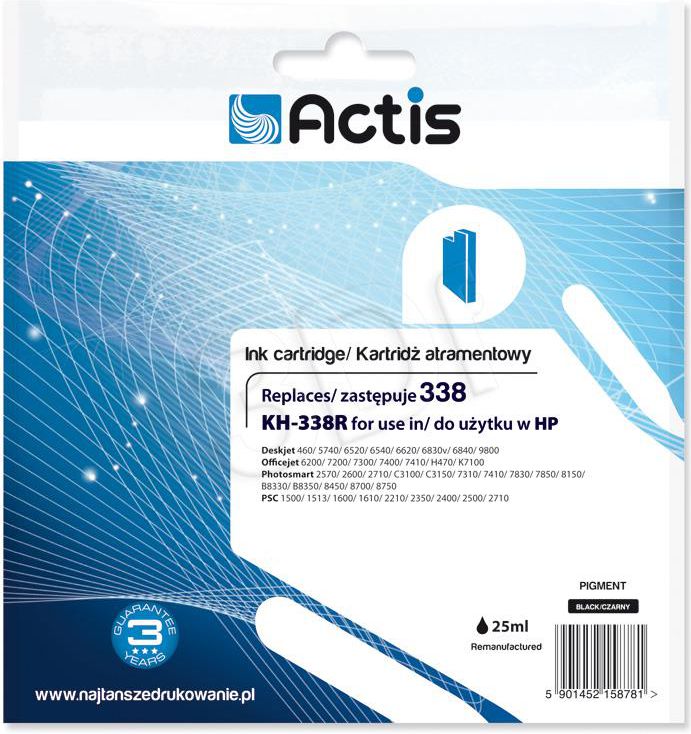 Tusz Actis KH-338R (Nr 338 C8765EE