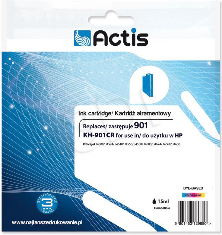 Actis KH-901CR ink for HP printer
