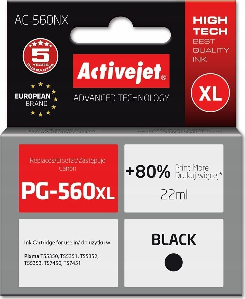 Activejet AC-560NX Ink (replacement for Canon