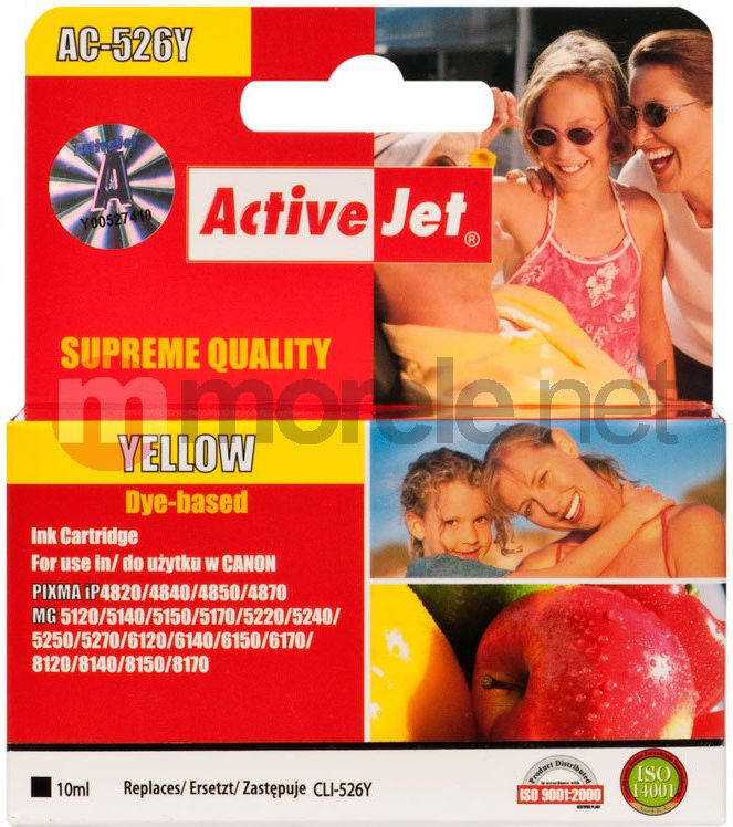 Tusz Activejet tusz ACC-526YN / CLI-526Y