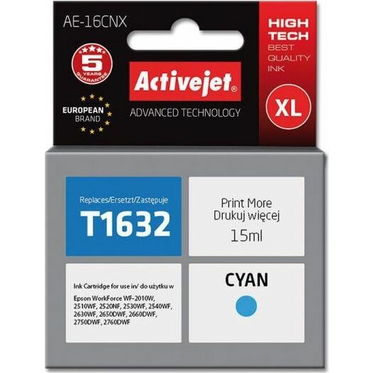 Tusz Activejet zamiennik Epson 16XL T1632/AE-16CNX