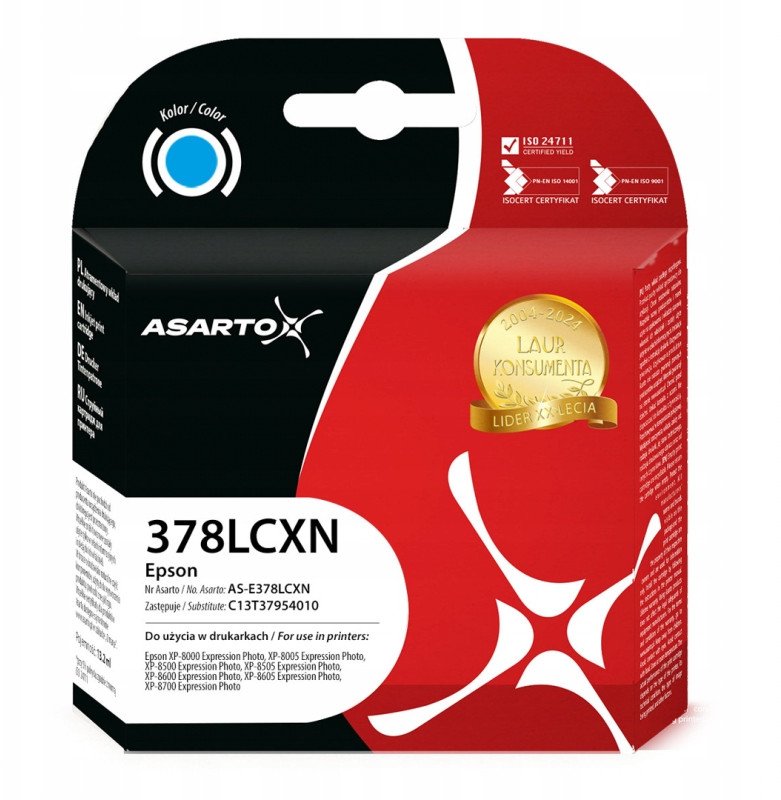 Tusz Asarto Tusz do Epson 378XL