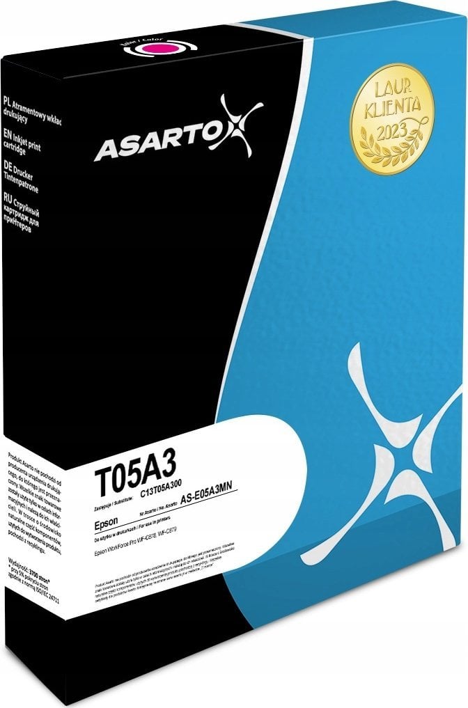 Tusz Asarto Tusz do Epson T05A3