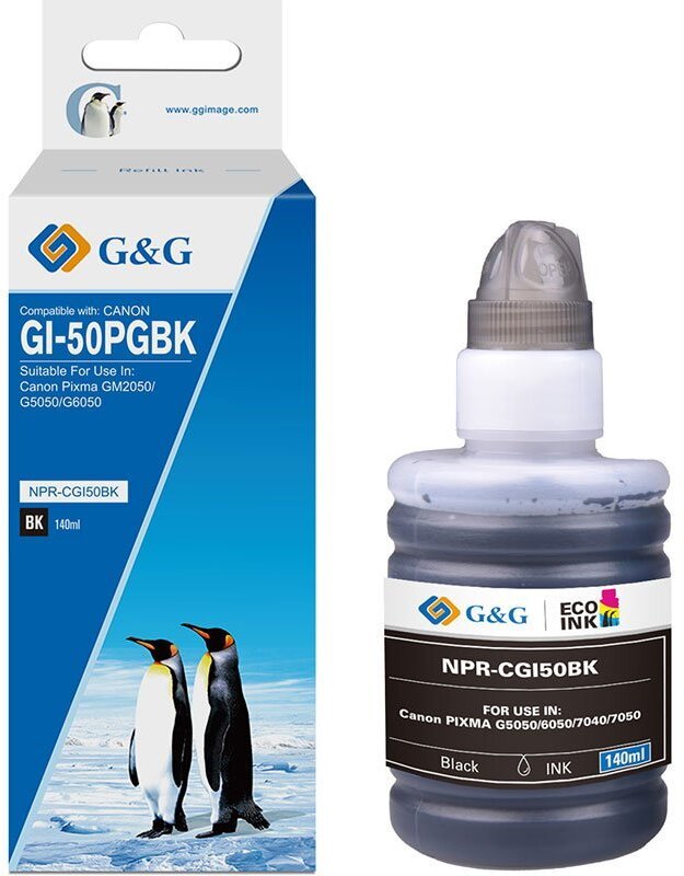 TEXI Tusz G&G Uzuający Canon GI-50