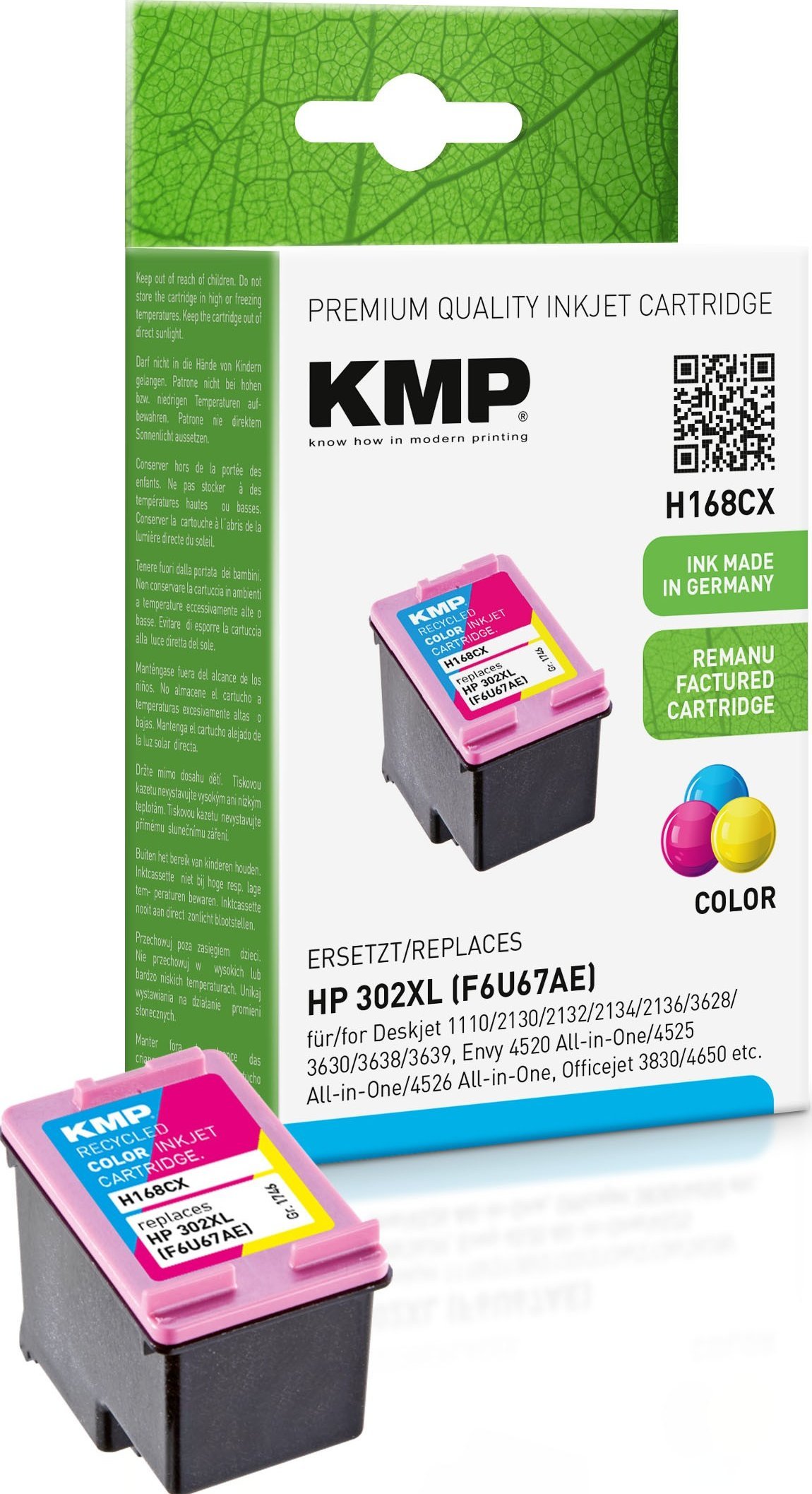 Tusz KMP Patrone HP F6U67AE Nr