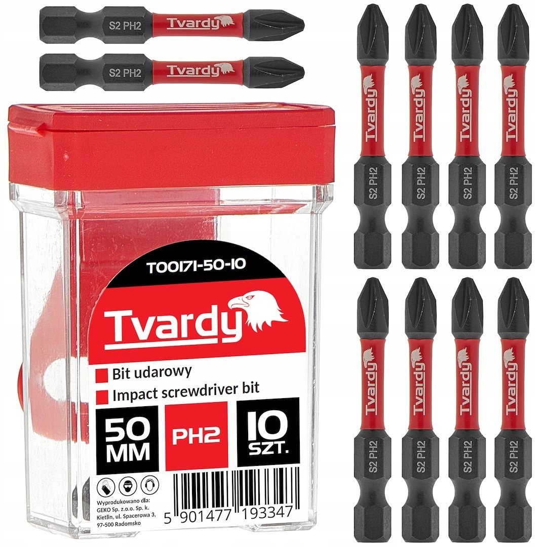 Tvardy Bit  PH2 50mm S2 –