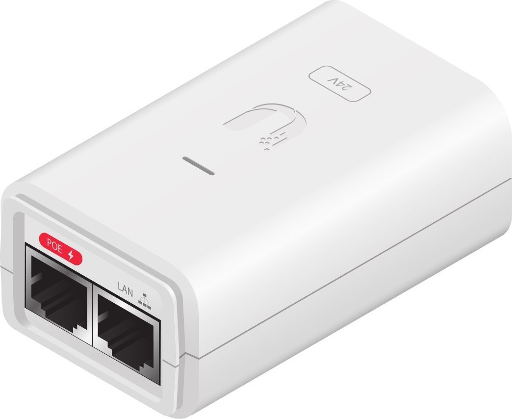 Ubiquiti PoE Injector, 24VDC, 0.3A
