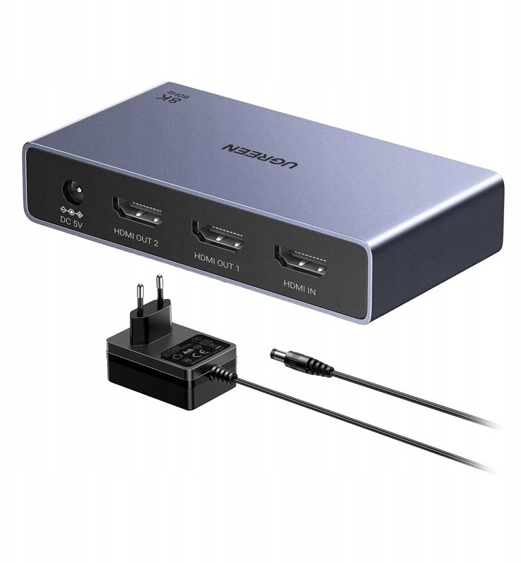 Ugreen  HDMI CM694 1x2, 8K, 60Hz