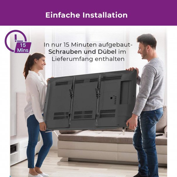 Ultron Ultron Wandhalterung Flatscreen WM200 32-60&quot