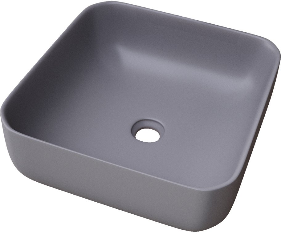 Umywalka JetWorld WASHBASIN CATANIA 385X385X140 MATT