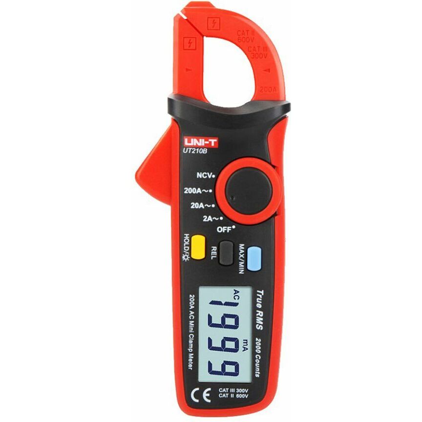 Uni-T cęgowy 200A AC UT210B (MIE0173)