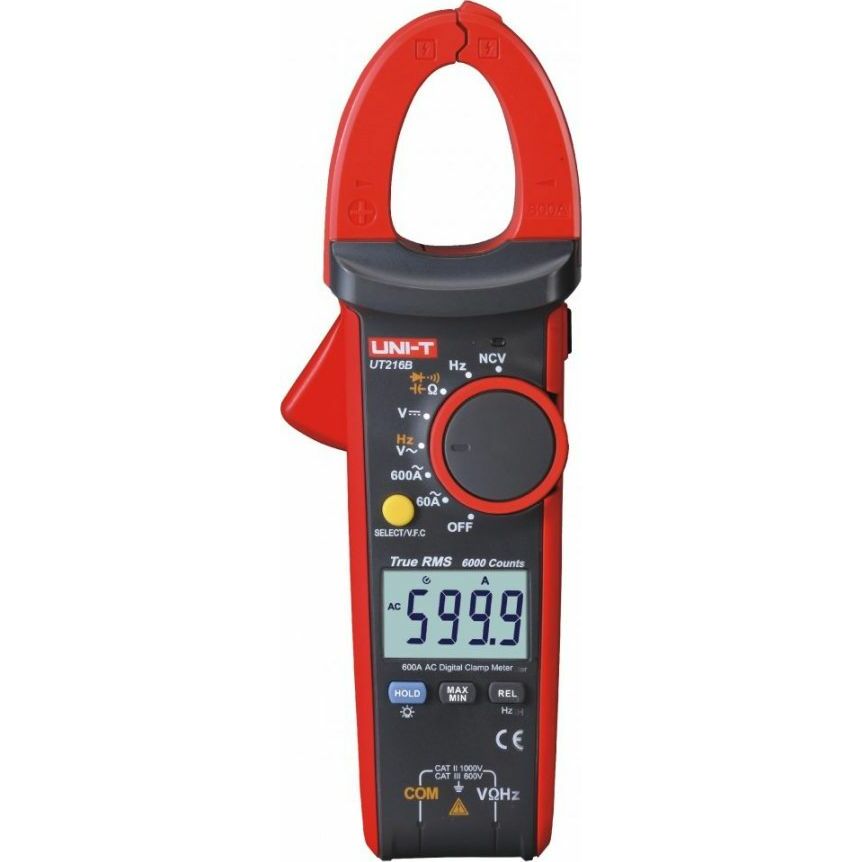 Uni-T  cęgowy 600 A TrueRMS model
