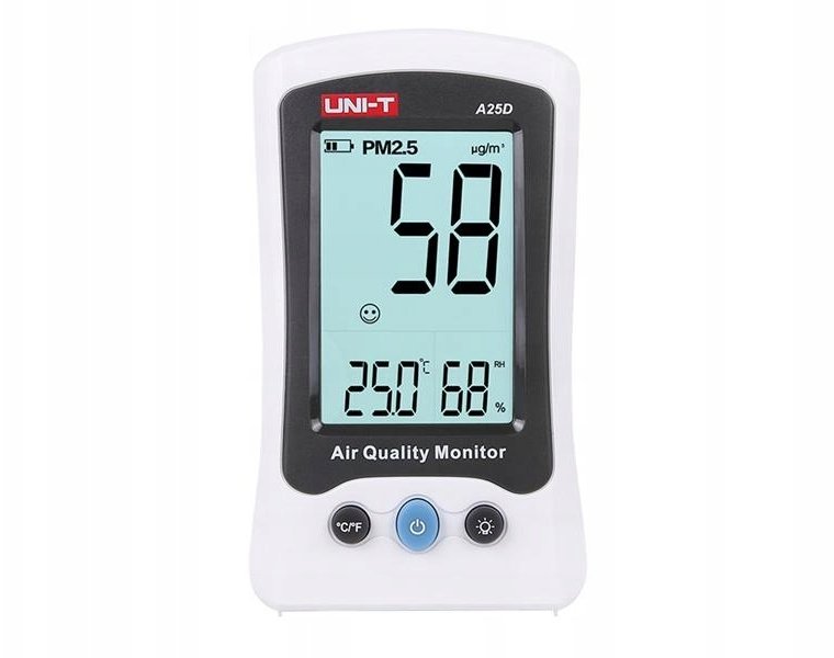 Uni-T  ja  PM2.5 0-500 ug/m