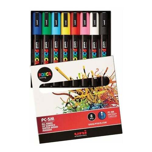 UNIBALL Marker permanentny POSCA JUMBO PC-5m