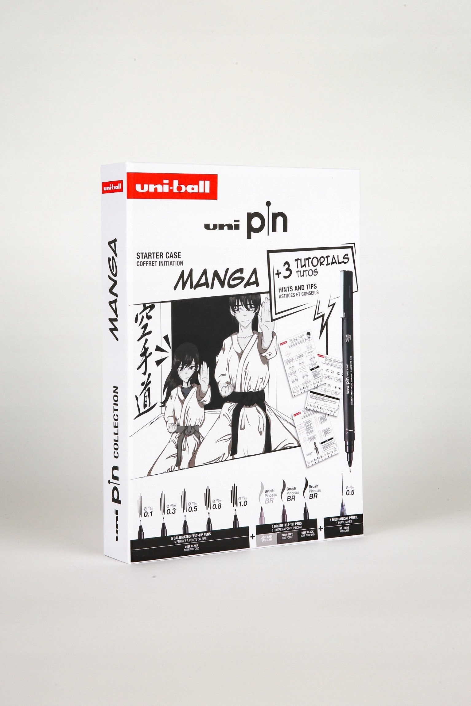 UNIBALL Uni Pin Manga Collection Box